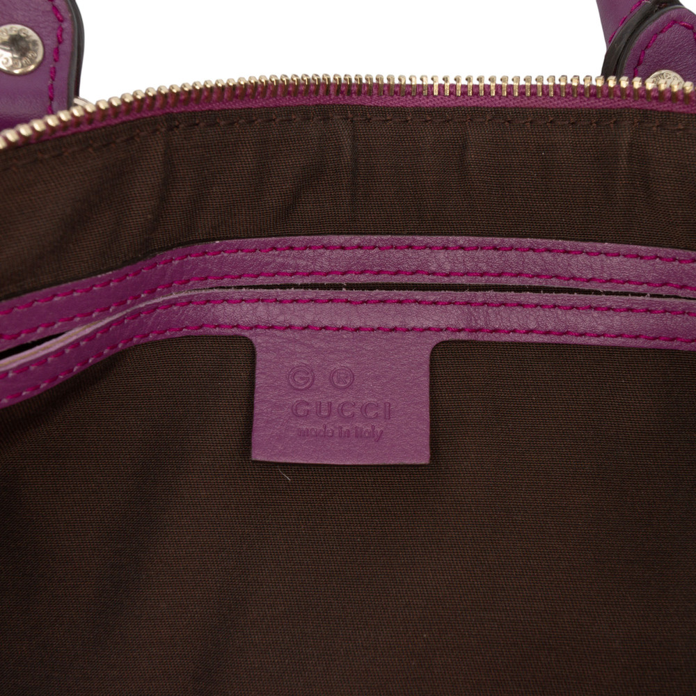 Pre-Loved Gucci Medium Guccissima Joy Boston Bag - Picture 5 of 11